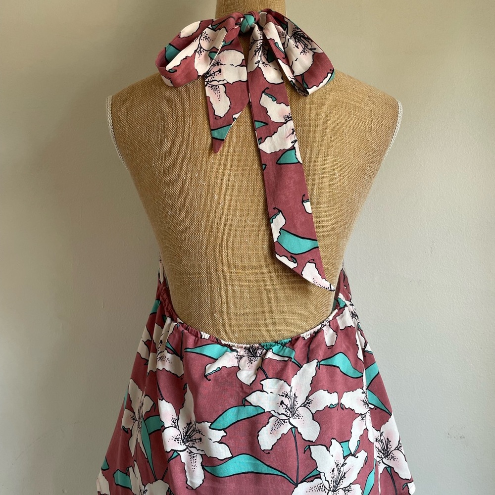 O’Neill Hibiscus Halter Top